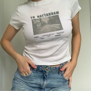 New York City Baby Tee! (XS)